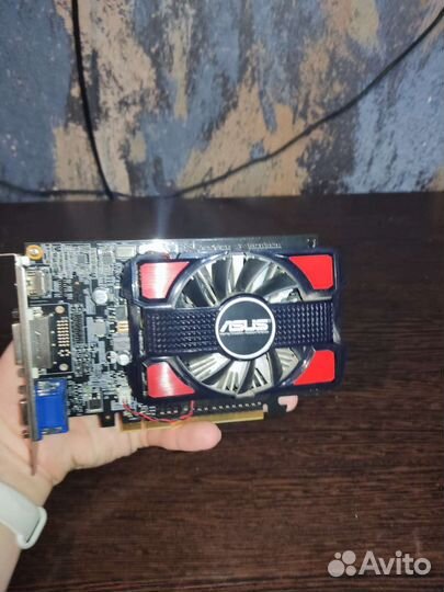 Видеокарта asus GT740-2GD