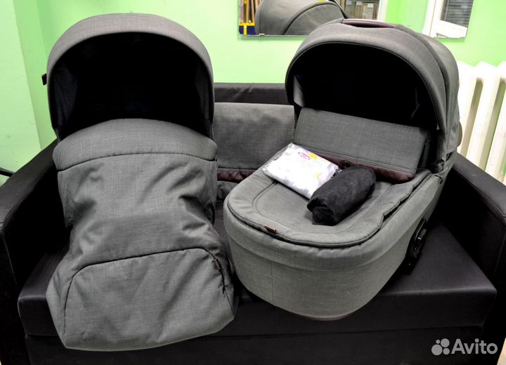 Коляска 2 в 1 Roan Bloom, полный комплект