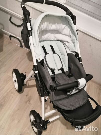 Коляска 2 в 1 бу indigo atika