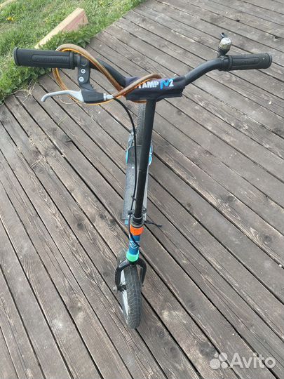 Самокат novatrack stamp n2