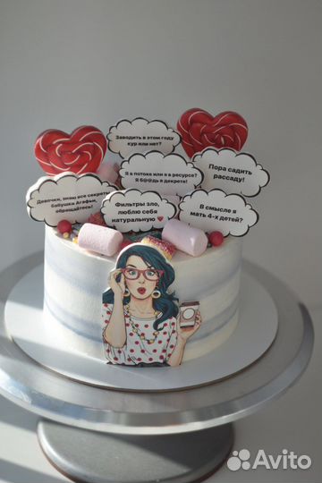 Торты, бенто торты, капкейки