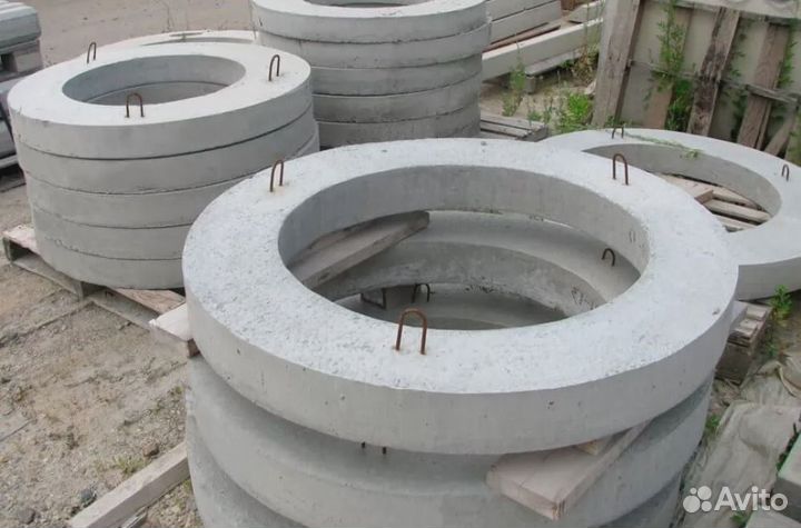 Добор к бетонному кольцу диаметр 1.5 м высота 0.3