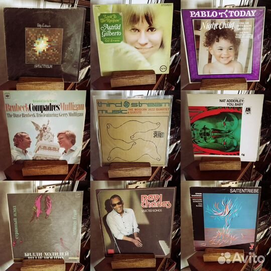 Виниловые пластинки джаз, классика