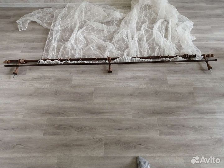 Карнизы для штор двухрядный