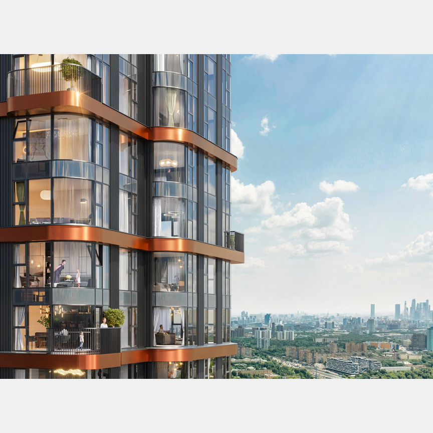 2-к. квартира, 56,7 м², 10/19 эт.