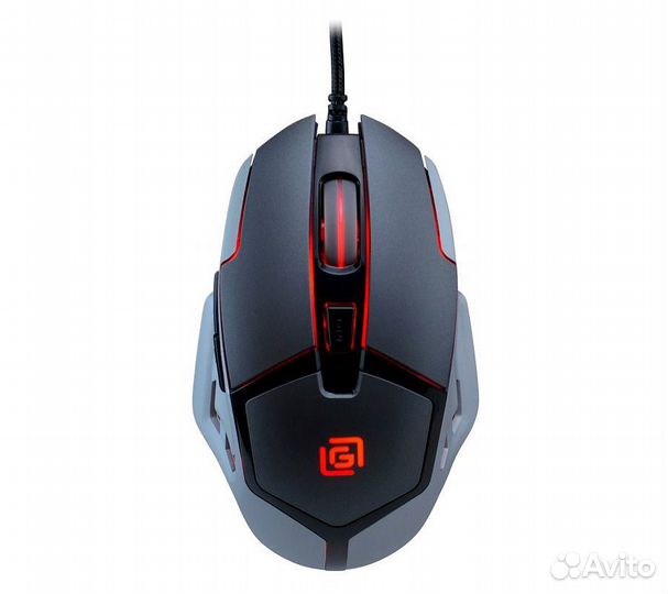 Мышь Оклик 915G hellwish V2, черный/серый