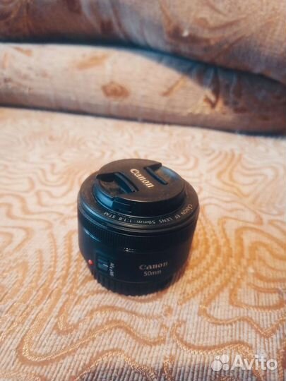 Объектив canon ef lens 50 mm 1:1.8 stm