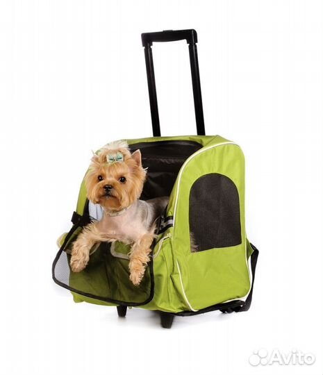 Переноска на колесиках 3в1 для кошек и собак