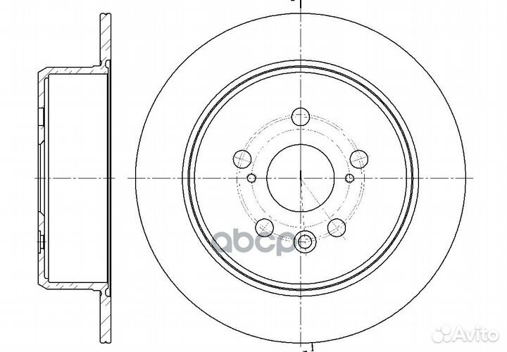 Диск тормозной G-brake GR-01590 GR-01590 G-brake