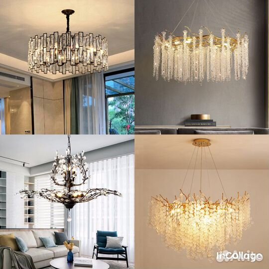 Люстра хрустальная