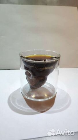 Рюмка стопка в виде черепа Captain Morgan