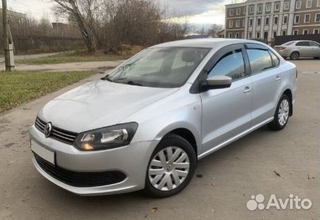 Бампер передний на volkswagen polo