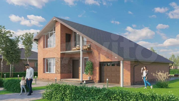 Дом 184 м² на участке 14 сот.