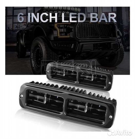 Мощные Ходовые Противотуманки LED панель балка луч