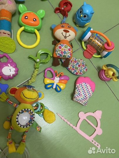 Пакет развивающих игрушек от 0 до 1 года
