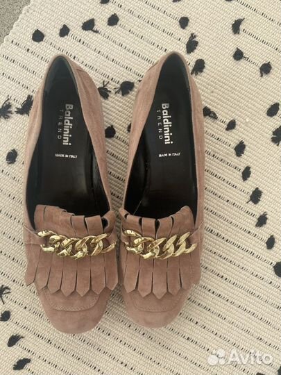 Балетки замшевые Baldinini