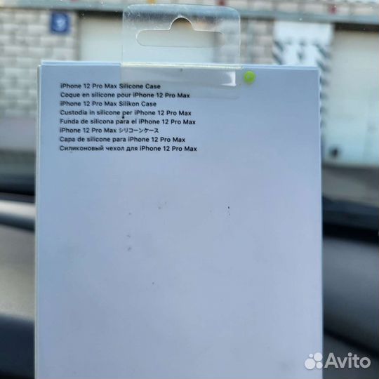 Силиконовый чехол на iPhone 12 pro max оригинал