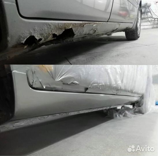 Ремонтные пороги Honda Element Хонда Кузовные