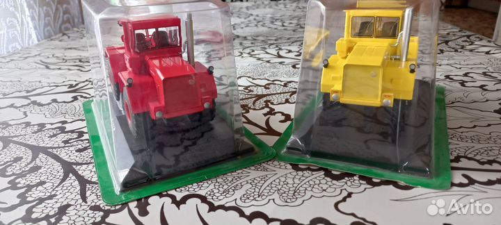 Журнальные модели тракторов Кировец-К 701 М. 1:43