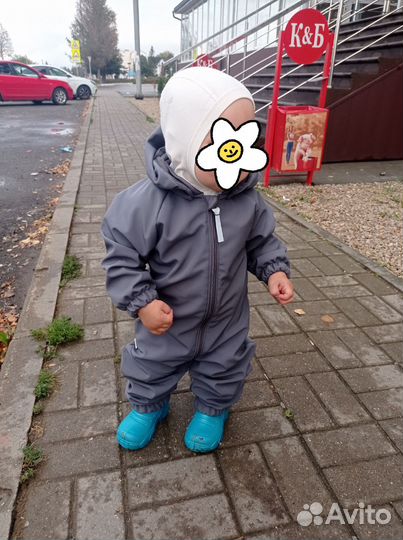 Комбинезон демисезонный 80-86 ramelka