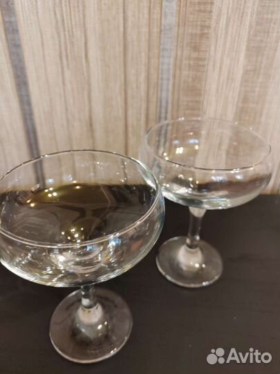 Бокалы-креманки для шампанского