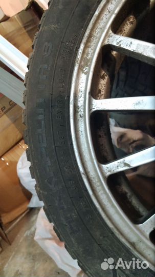 Диски кованые Slik R16 с зимней резиной Nokian