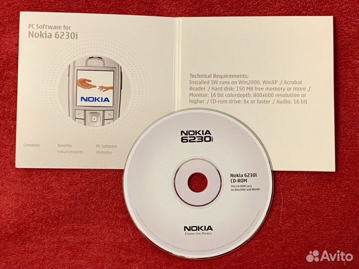 Диск c по от телефона nokia 6230i