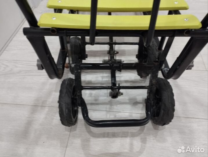 Санки с колесами