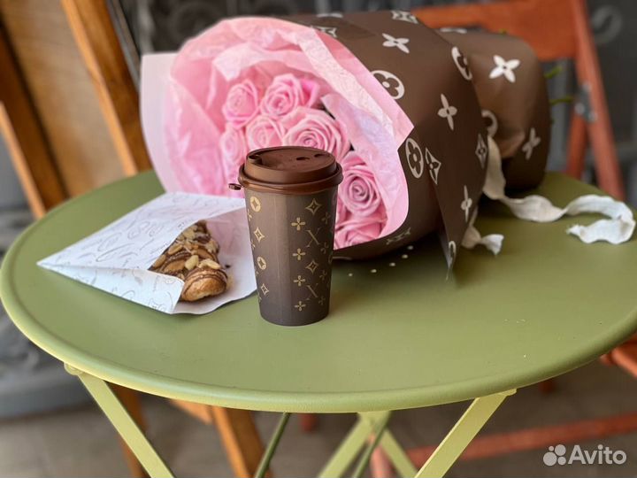 Цветы Кофе Круассан для максимального счастья