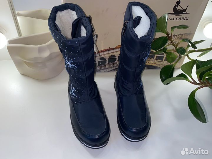 Сапоги новые зима для девочки 30