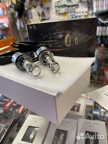 Светодиодные лампы Н7 с линзой