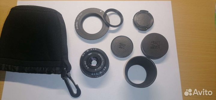 Объектив индустар 50-2, аксессуары