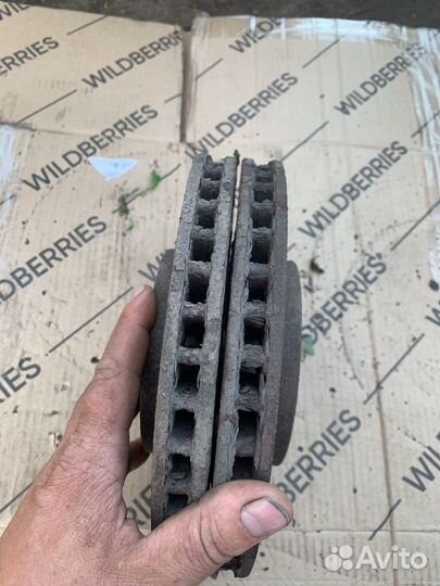 Тормозные диски передние opel vectra b