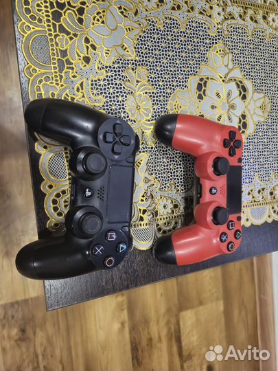 Sony playstation 4 slim 1tb 2 джойстика