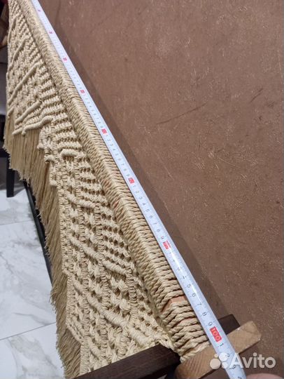 Макраме штора