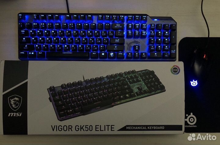 Клавиатура Msi Vigor GK50