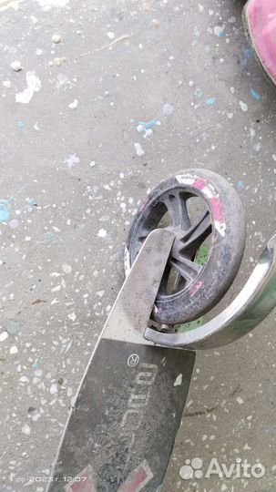 Самокат взрослый бу