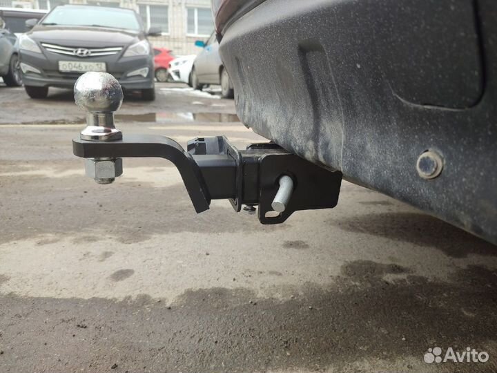 Фаркоп на Mitsubishi Outhlander XL быстросъём (шар