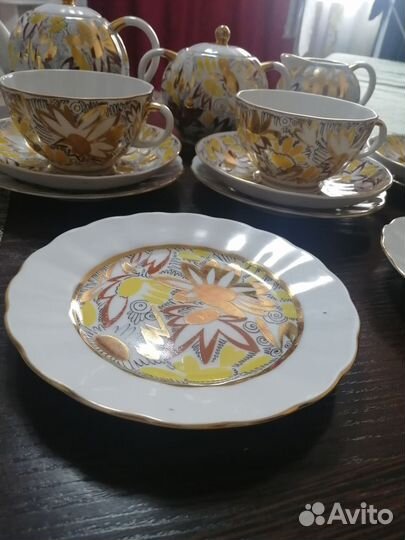 Сервиз лфз, ромашка, неполный