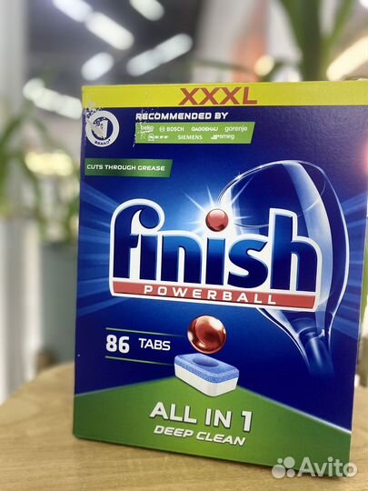 Finish 86шт All in 1