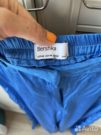 Брюки bershka атласные