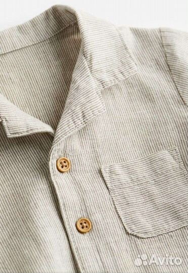 Комплект изо льна мальчику h&m 74