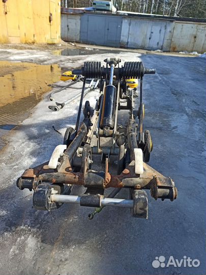 Задняя телега от снегохода yamaha nitro в сборе