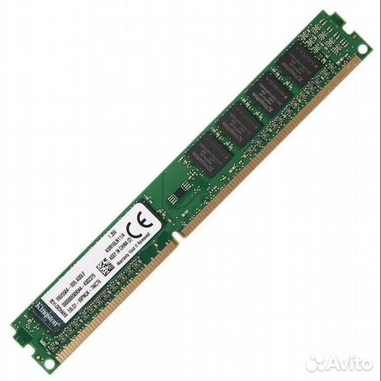 Оперативная память Kingston 4Gb DDR3 1600H для пк