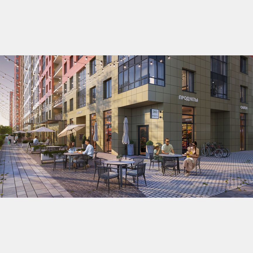 3-к. квартира, 53,5 м², 22/25 эт.