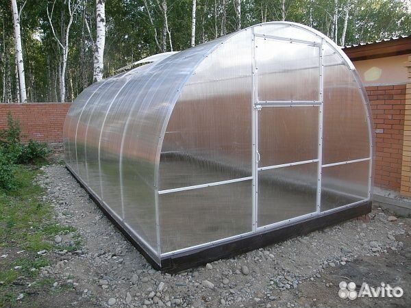 Теплицы люкс. Арочные. Капельки. Двойная дуга
