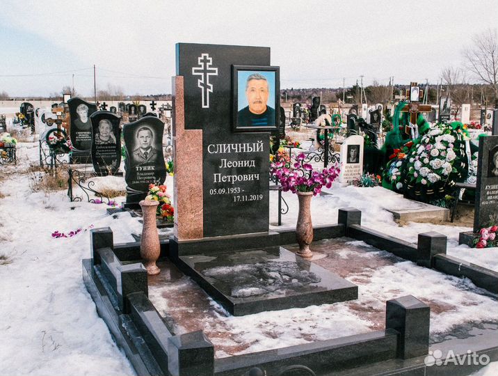 Производство и установка памятников