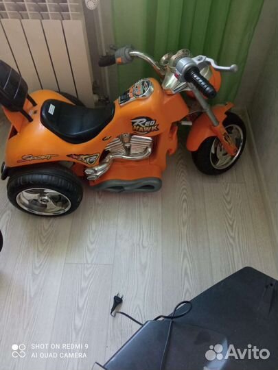 Детский электрический мотоцикл