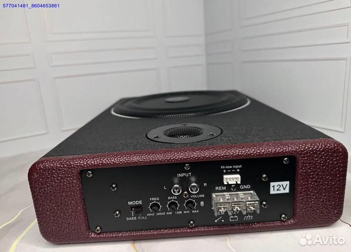 Новый активный сабуфер Pioneer 801A 2000W 20x13 см