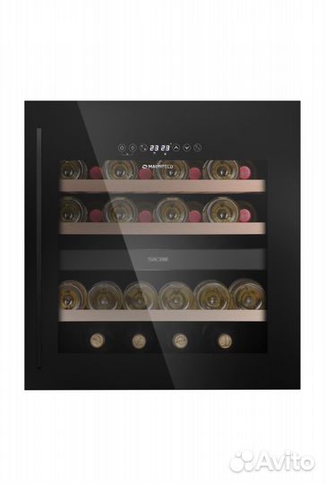 Винный шкаф maunfeld mbwc-92DM36 черный
